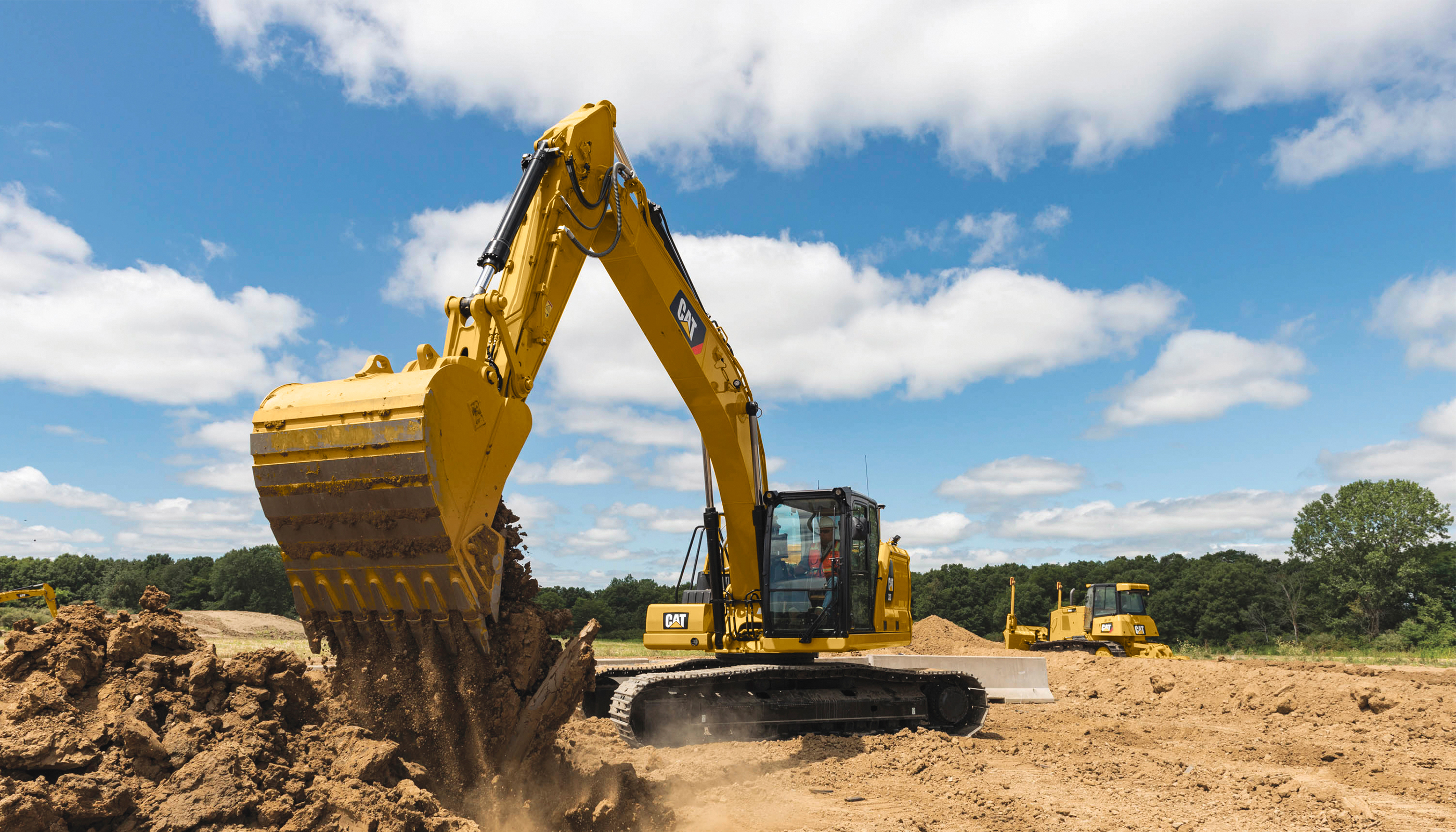 Les pelles de nouvelle  génération Caterpillar